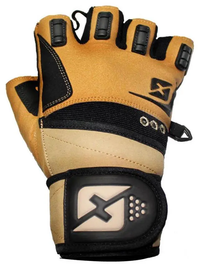 Alt view image 2 of 7 - Skott Desert Warrior Weightlifting Gloves Military-Inspired with Wrist Wrap Support Anti-Slip Gel Grip Flexible Finger Protection Body Building Fitness and Exercise Accessories (Small, Unisex)