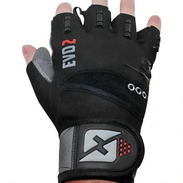 Main image of Skott Nemesis Evo2 Weightlifting Gloves with Integrated Wrist Wrap Support-Double Stitching for Extra Durability-Get Ripped with Body Building Fitness and Exercise Accessories (XX-Large, Unisex)