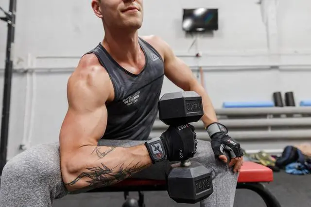 Alt view image 3 of 7 - Skott Nemesis Evo2 Weightlifting Gloves with Integrated Wrist Wrap Support-Double Stitching for Extra Durability-Get Ripped with The Best Body Building Fitness and Exercise Accessories (Large, Unisex)
