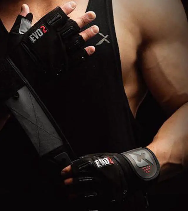 Alt view image 5 of 7 - Skott Nemesis Evo2 Weightlifting Gloves with Integrated Wrist Wrap Support-Double Stitching for Extra Durability-Get Ripped with Body Building Fitness and Exercise Accessories (XX-Large, Unisex)