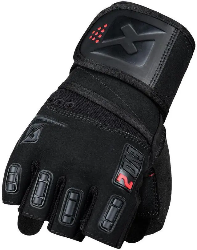 Alt view image 3 of 7 - Skott Nemesis Stealth Evo2 Weightlifting Gloves with Integrated Wrist Wrap Support-Double Stitching for Extra Durability-Get Ripped Fitness and Exercise Accessories (XX-Large, Unisex)