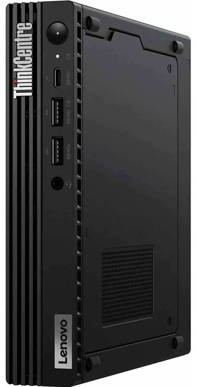 Alt view image 3 of 6 - Lenovo ThinkCentre M80q Gen 4 12E90001US Desktop - Intel Core i5 13th Gen i5-13500T Tetradeca-core (14 Core) 1.60 GHz - 16 GB RAM DDR5 - 256 GB M.2 PCI Express NVMe 4.0 x4 SSD - Tiny - Windows 11 Pro