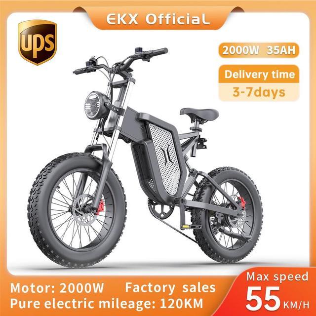 EKX X20 2000W Electric Bike, 20