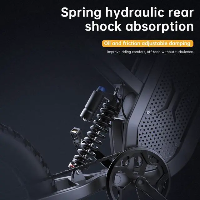 Alt view image 5 of 7 - EKX X21 Adults Electric Bike 2000W 48V35AH Samsung Battery 50kmh Snow Electric Motorcycles 20*4.0 Off Road Tyre Mountain Ebike