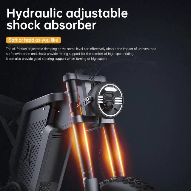 Alt view image 4 of 7 - EKX X21 Adults Electric Bike 2000W 48V35AH Samsung Battery 50kmh Snow Electric Motorcycles 20*4.0 Off Road Tyre Mountain Ebike