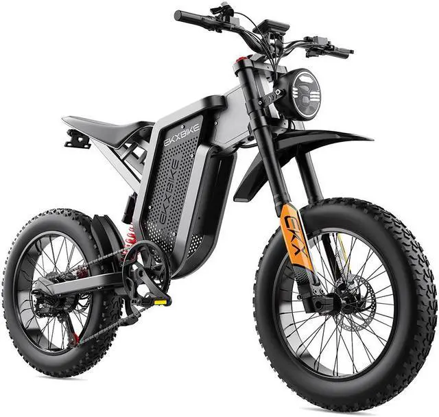 EKX X21 Adults Electric Bike 2000W 48V35AH 55km/h Samsung Battery Snow Electric Motorcycles 20*4.0 Off Road Tyre Mountain Ebike