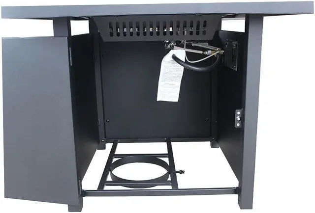 Alt view image 4 of 6 - 28 Slat Top Gas Fire Pit Table