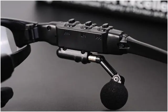 Alt view image 6 of 6 - Sunglasses Bluetooth Earphone Outdoor Sport Glasses Wireless Headset with Mic Wearable Technology Men Women with Gift box