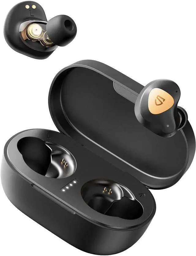 Main image of SoundPEATS Truengine 3 SE Wireless Earbuds with Dual Dynamic Drivers, 30 Hours Playtime, Touch Control, Bluetooth Headphones with Dual Mic, Stereo Sound in-Ear Earphones, Compact Charging Case(USB-C)