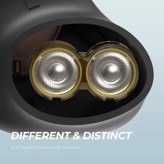 Alt view image 3 of 6 - SoundPEATS Truengine 3 SE Wireless Earbuds with Dual Dynamic Drivers, 30 Hours Playtime, Touch Control, Bluetooth Headphones with Dual Mic, Stereo Sound in-Ear Earphones, Compact Charging Case(USB-C)