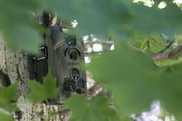 Alt view image 6 of 6 - Mountable Infrared Motion Detection Camera Security Day Night Camp Surveillance