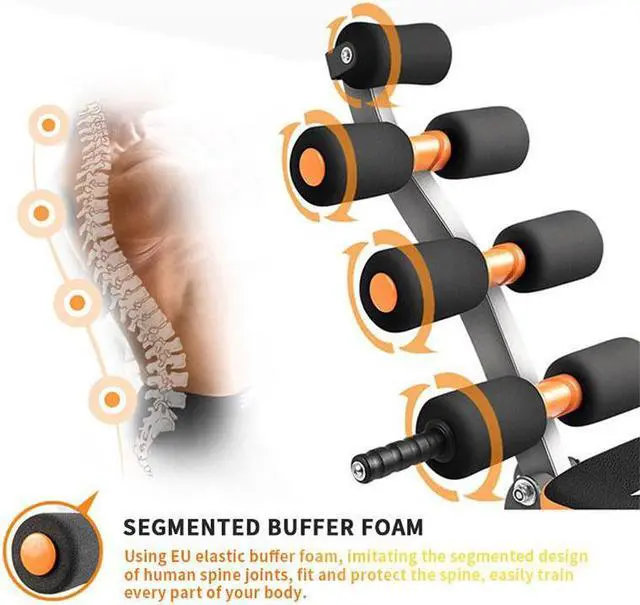 Alt view image 4 of 6 - Multifunctional Sit-ups Abdominal Abdomen Pedal Fitness Equipment RT