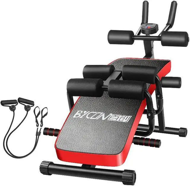 Main image of KALOAD Adjustable Sit up Bench Abdominal Training Folding Dumbbell Stool Supine Board Home Fitness Equipment