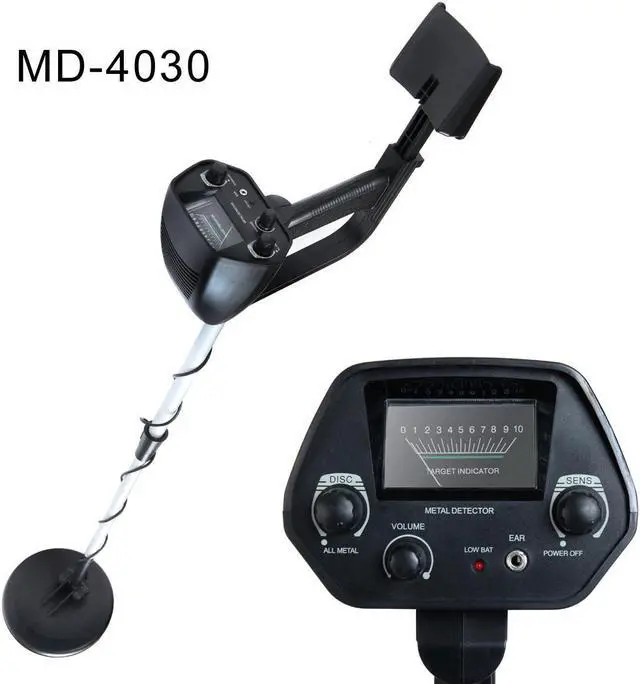 Alt view image 2 of 6 - Camping Metal Detector with Pin Pointer, Quick Silver Metal Detector for Adults & Kids, Hobby Explorer Waterproof Search Coil- Black XH