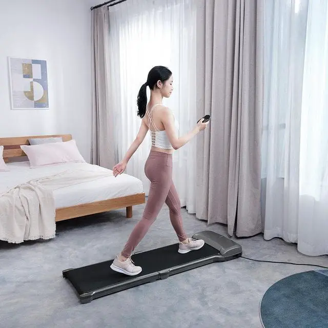 Alt view image 3 of 7 - WalkingPad C1 Folding Treadmill Manual/Automatic Modes Walking Pad Non-slip Sports Fitness Walking Machine with US Plug