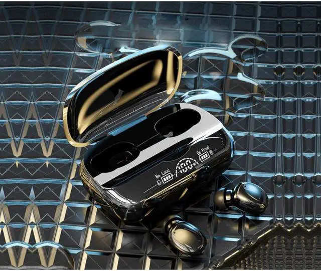 Alt view image 6 of 6 - Wireless Bluetooth 5.1 Gaming TWS Earbuds with 1200mAh Charging Case