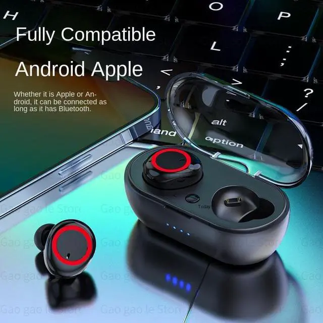 Main image of 2022 NEW Y50 Pro TWS Bluetooth Headphones 5.0 Wireless Headset Waterproof Deep Bass Earbuds Sport Earphones True Wireless Stereo