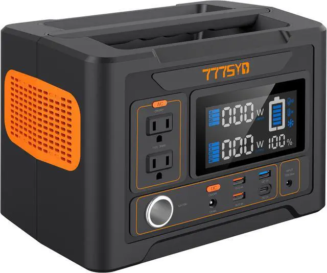 Main image of Portable Power Station Explorer;  276Wh Backup Lithium Battery Pack;  110/300W Pure Sine Wave AC Outlet;  Solar Generator (Solar Panel Not Included) for Outdoors Camping Travel Hunting Emergency