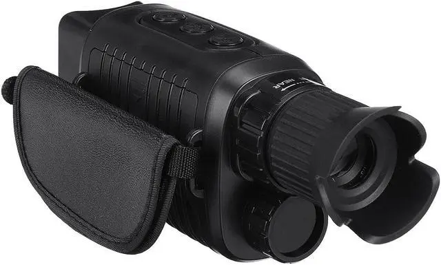 Alt view image 3 of 7 - 1280X720 HD Monocular Night Vision Device 4x Digital Zoom Hunting Telescope Outdoor Day Night Dual Use Full Dark 300m