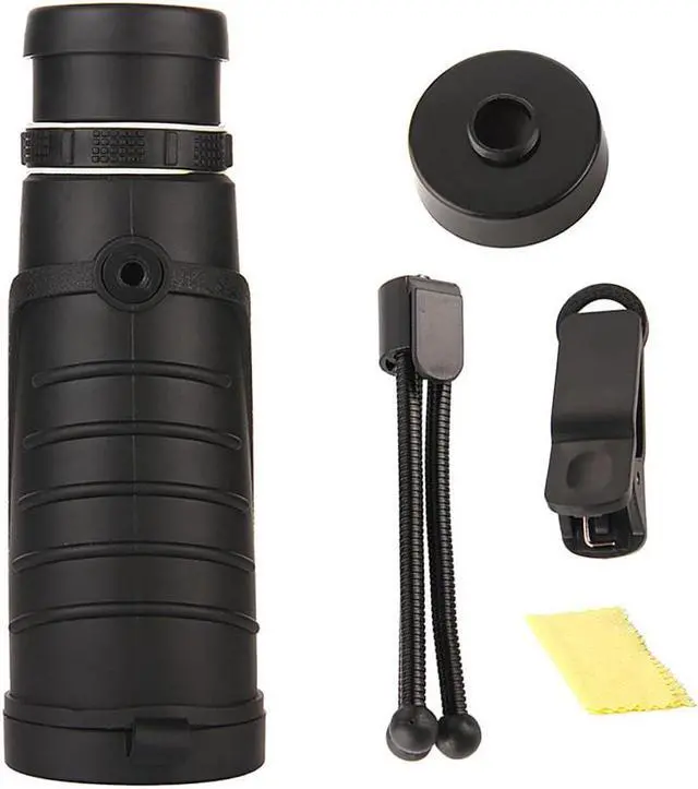 Alt view image 4 of 7 - IPRee® MNV-L2 12X50 BAK4 HD Optical Monocular Hunting Camping Telescope Night Vision With Tripod