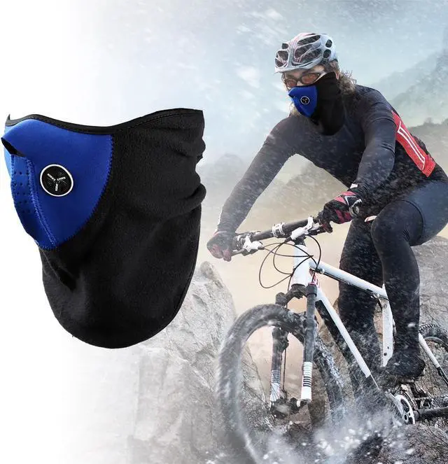 Main image of Half Face Mask Breathable Windproof Dustproof Neck Warmer for Bike Motorcycle Racing