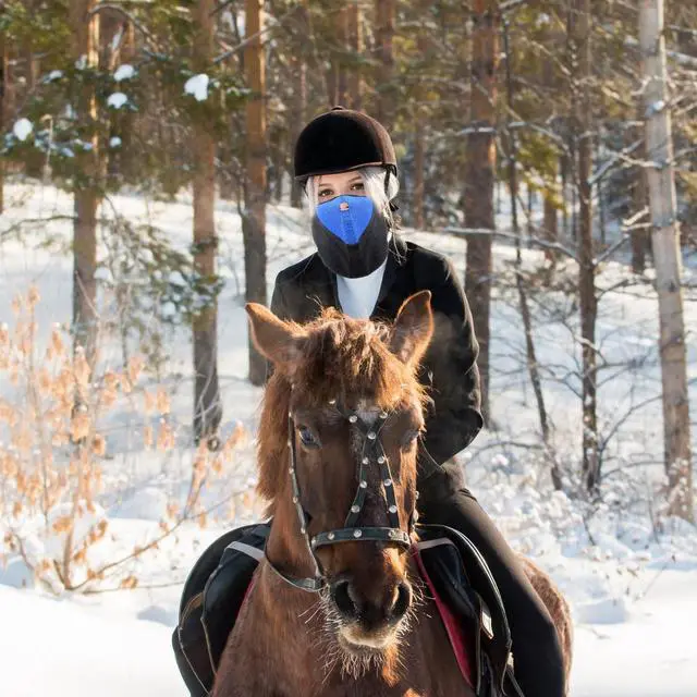 Alt view image 2 of 6 - Half Face Mask Breathable Windproof Dustproof Neck Warmer for Bike Motorcycle Racing