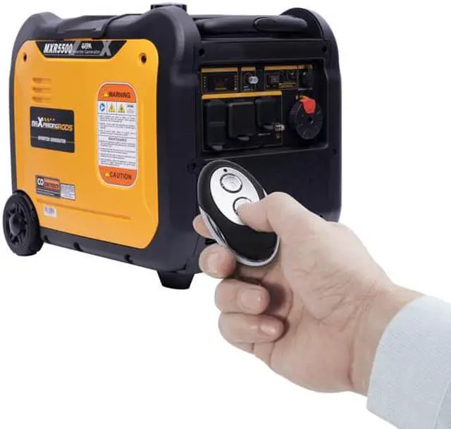 Main image of Portable Gasoline Inverter Generator 5000w Rated 5500W Max 4-Stroke Power Equipment
