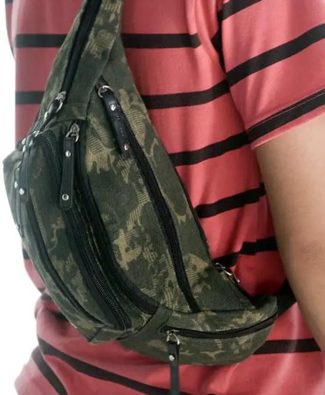 Alt view image 4 of 4 - [Tactical Military] Multi-Purposes Fanny Pack / Back Pack / Travel Lumbar Pack