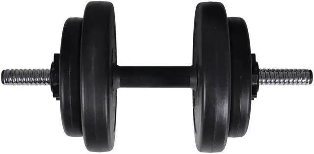 Alt view image 3 of 4 - Adjustable Dumbbell and Barbell Weight Lifting Set 133.4 lb