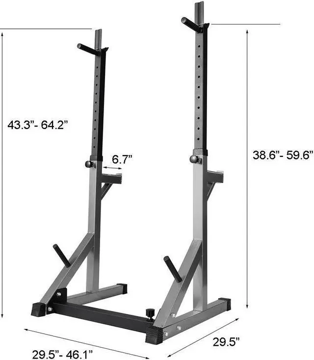 Alt view image 6 of 6 - Barbell rack