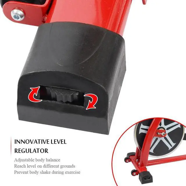 Alt view image 5 of 6 - Stationary Exercise Bike Fitness Cycling Bicycle Cardio Home Sport Gym Training XH