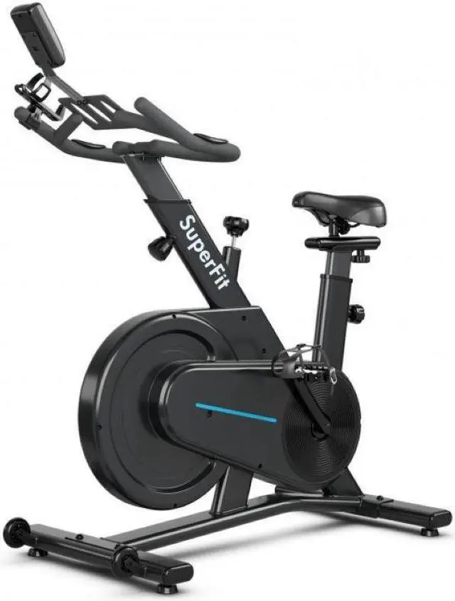 Alt view image 2 of 6 - Gym Indoor Exercise Fitness Adjustable Seat Handle Magnetic Training Bicycle