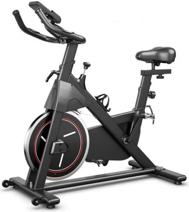Alt view image 2 of 6 - Fitness Enthusiasts Indoor Stationary Exercise Spinning Cycling Bike