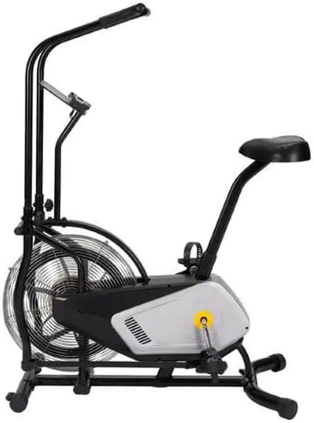 Alt view image 3 of 6 - Display Unlimite Resistance And Adjustable Seat Upright Air Bike Fan Exercise Bike