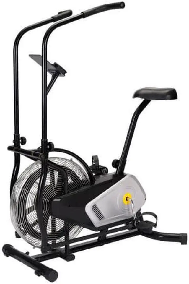 Alt view image 4 of 6 - Display Unlimite Resistance And Adjustable Seat Upright Air Bike Fan Exercise Bike