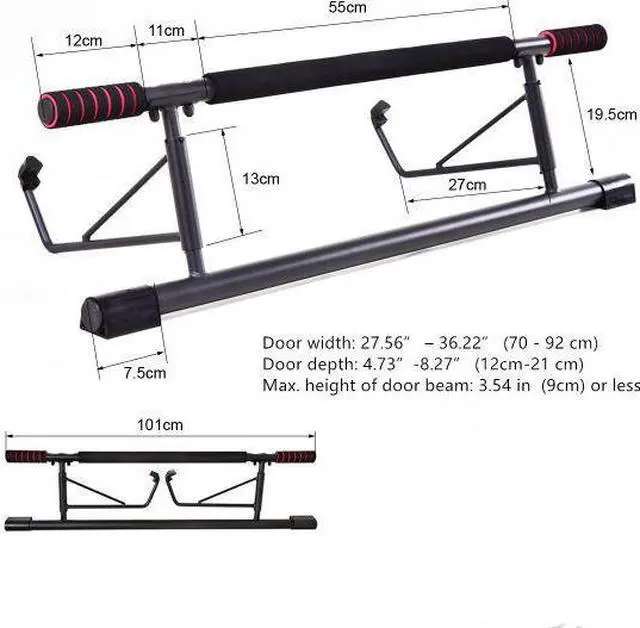 Alt view image 6 of 6 - Fitness Equipment--door on the horizontal bar XH