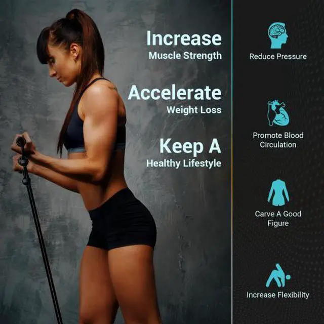 Alt view image 3 of 5 - Mini Vibration Body Fitness Platform with Loop Bands-Silver
