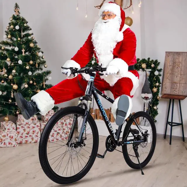 Main image of Junior Aluminum Full Mountain Bike, Stone Mountain 26 Inch 21-Speed Bicycle - 581, Blue