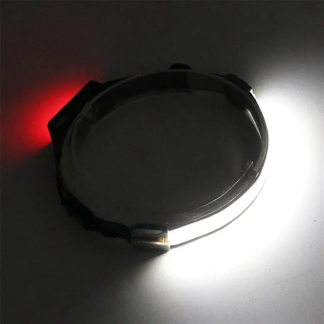 Alt view image 5 of 7 - LX200 350LM Wave Sensor Soft Strip COB+LED Headlamp 1200mAh 270° Wide Range 5 Light Modes Headlight Fishing Running Lamp