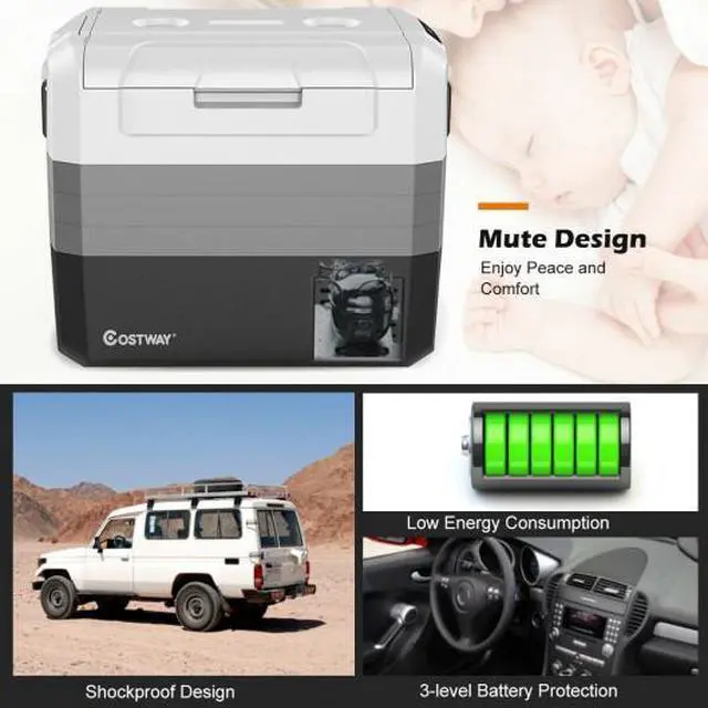 Alt view image 5 of 6 - 70 Quart Portable Electric Car Camping Cooler