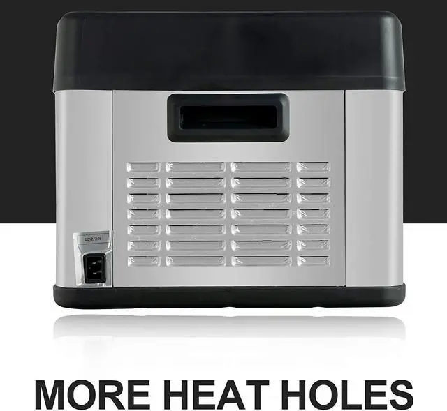 Alt view image 6 of 7 - KUPPET Portable Refrigerator/Fridge 20Qt, Vehicle Refrigerator - Car Freezer, Dual Temperature Electric Cooler for Camping, Beach Party, Travel, Picnic Outdoor - 12/24V DC and 100-240V AC, -4°F ~ 68°F