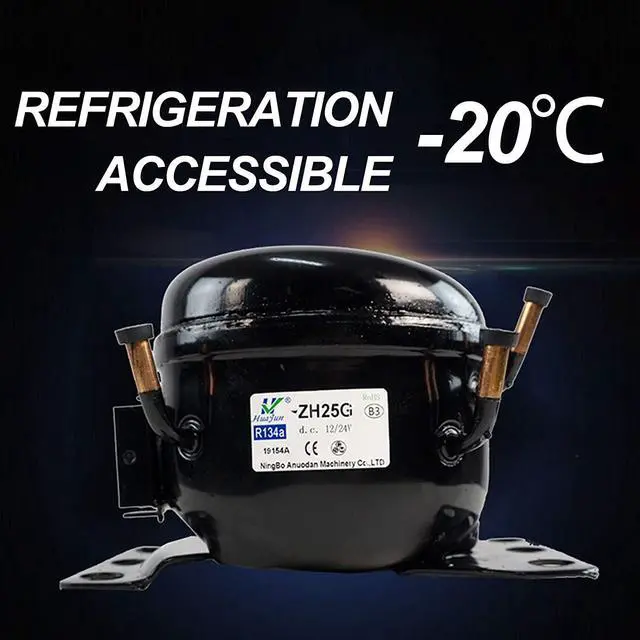 Alt view image 7 of 7 - KUPPET Portable Refrigerator/Fridge 20Qt, Vehicle Refrigerator - Car Freezer, Dual Temperature Electric Cooler for Camping, Beach Party, Travel, Picnic Outdoor - 12/24V DC and 100-240V AC, -4°F ~ 68°F