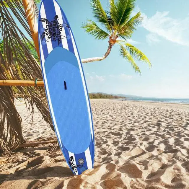 Alt view image 5 of 6 - Enjoy Wonderful Water Sports 11-Feet Inflatable Adjustable Surfing Paddle Board