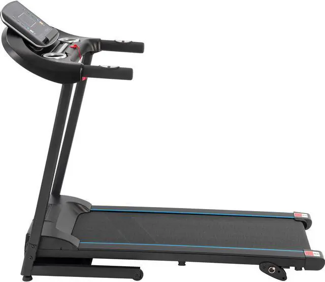 Alt view image 4 of 6 - Electric Motorized Treadmill with Audio Speakers, Max. 10 MPH and Incline for Home Gym AL