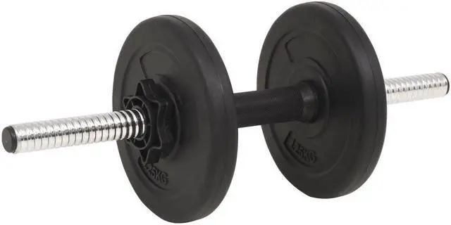 Alt view image 6 of 6 - Barbell and Dumbbell Set 66.1 lb