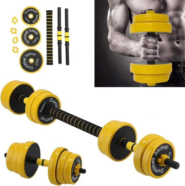 Main image of 20KG Dumbbell Set 2 in 1 Adjustable Weights Dumbbells Set for Home Gym Fitness Workout