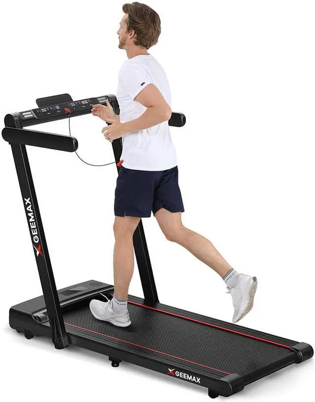Main image of Geemax C2 3.0 HP Foldable Treadmill with LED Touch Display and 120KG Capacity, Perfect for Walking and Running at Home or Office