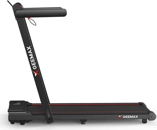 Alt view image 5 of 7 - Geemax C2 3.0 HP Foldable Treadmill with LED Touch Display and 120KG Capacity, Perfect for Walking and Running at Home or Office
