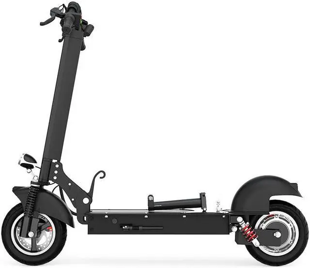 Alt view image 2 of 7 - TOODI TD-E202-A 10in 36V 10Ah 350W Folding Electric Scooter With Saddle 30km/h Top Speed 25KM Mileage E-Scooter