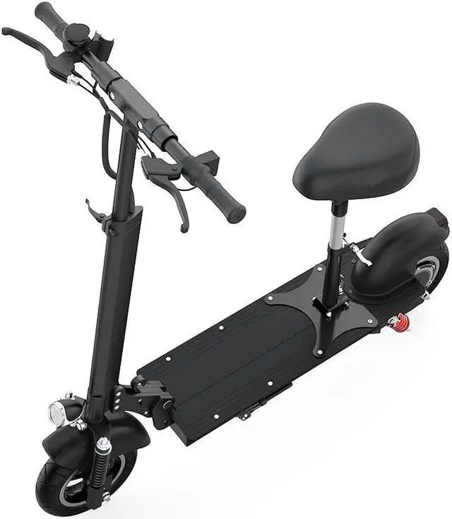 Alt view image 4 of 7 - TOODI TD-E202-A 10in 36V 10Ah 350W Folding Electric Scooter With Saddle 30km/h Top Speed 25KM Mileage E-Scooter